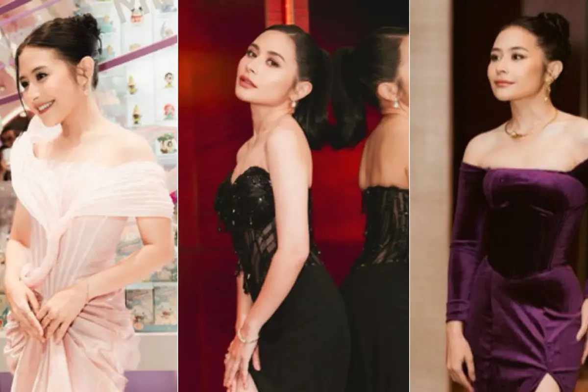 Prilly Latuconsina setelah Turun Berat Badan Capai 11 Kilo saat pakai dress