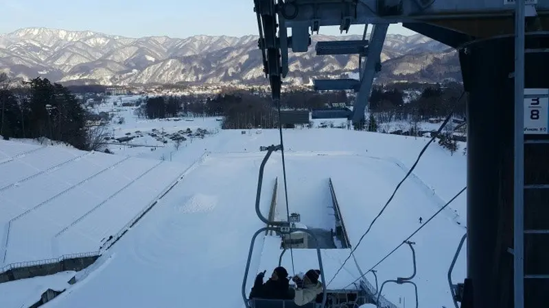 Gondola di Goryu Hakuba Ski Resort