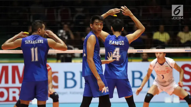 Kalahkan Iran, Indonesia Tantang Jepang di Semifinal Kejuaraan Voli Asia 2017