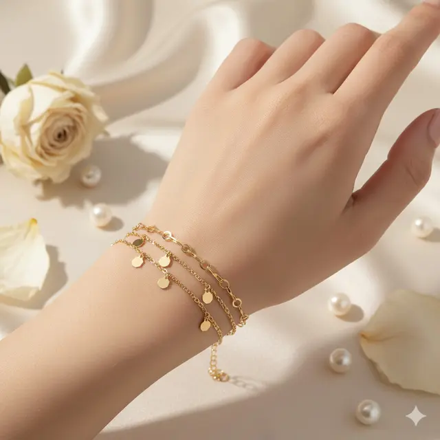 Model Gelang Wanita Elegan 3 Gram 10 Karat
