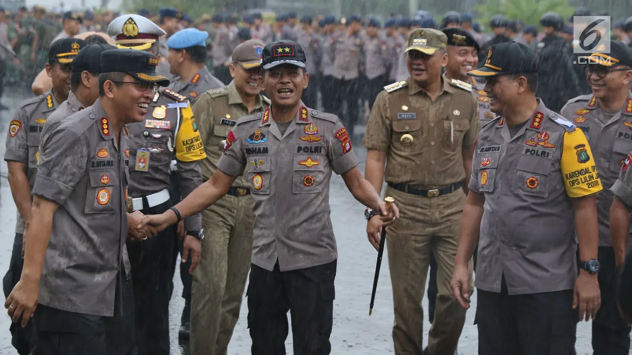 Kapolda Metro Jaya Pimpin Apel Kesiapan Pengamanan Malam Pergantian Tahun
