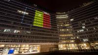 Belgia Dipenuhi Gemerlap Lampu Jalan saat Ramadan