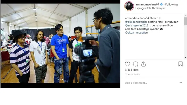Band Gigi (Foto: Instagram)