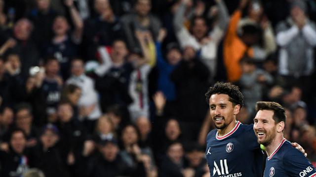 Foto: Aksi Messi - Ramos - Hakimi Cicipi Juara Liga Prancis Musim 2021 / 2022 Bersama PSG