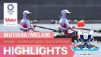 Berita video melihat perjuangan duo atlet putri dayung Indonesia, Mutiara Rahma Putri dan Melani Putri, di babak repachage Olimpiade Tokyo 2020, Minggu (25/7/2021) pagi hari WIB.