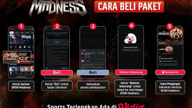 cara beli paket byon madness