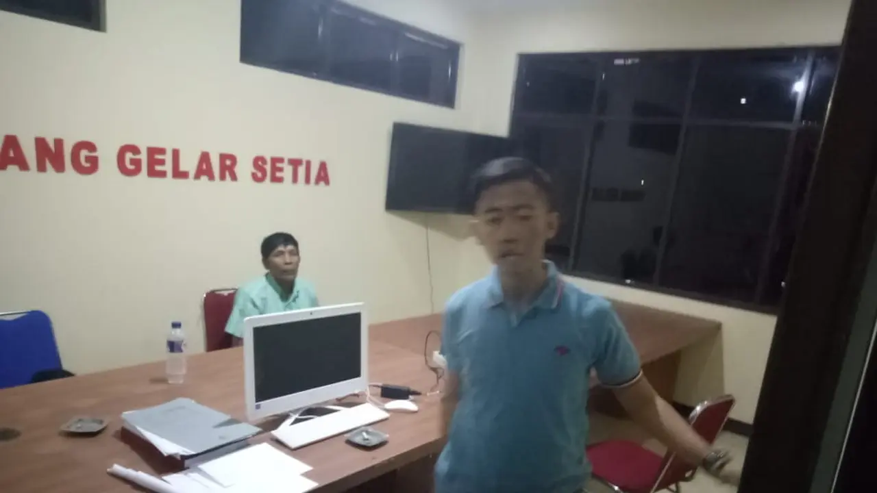 Ruang pemeriksaan di mapolres Garut