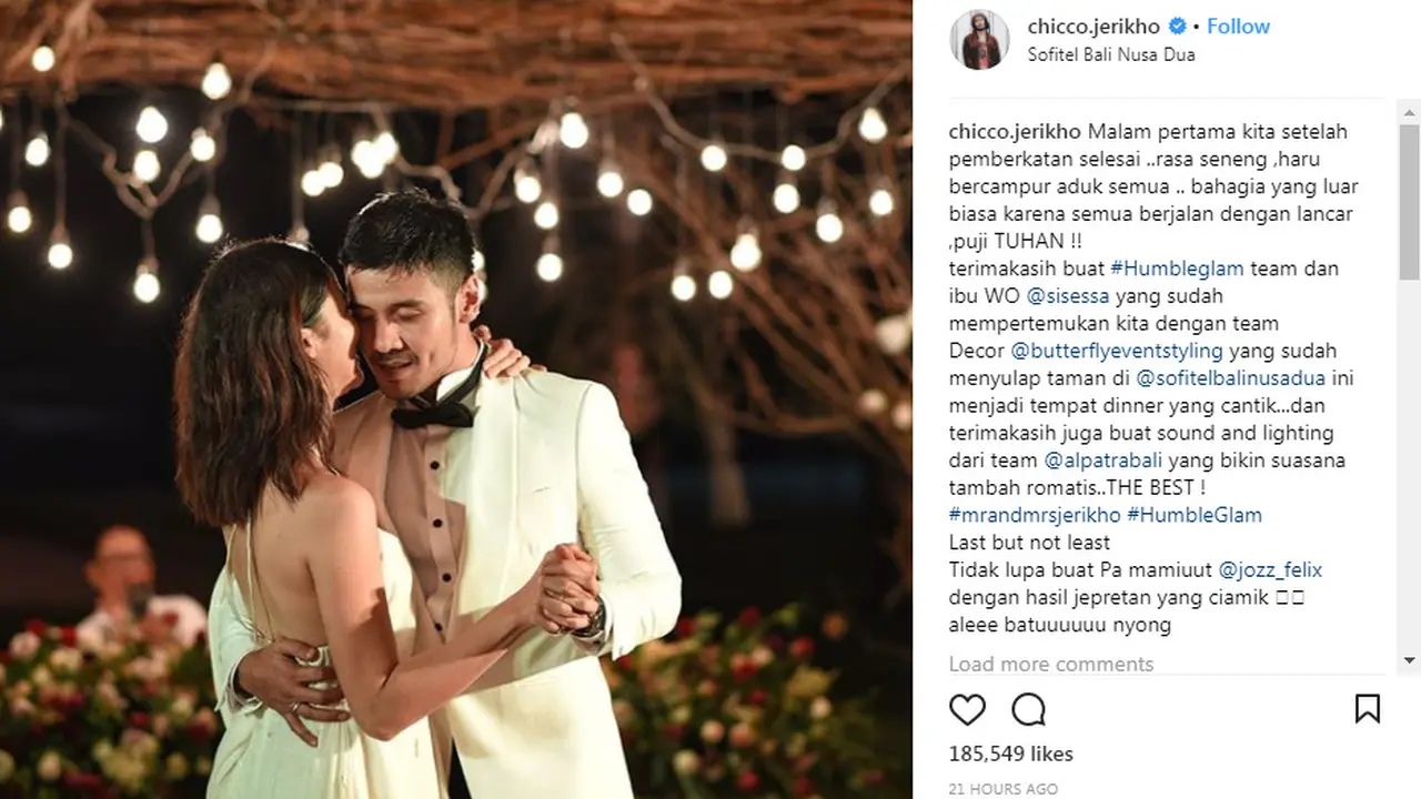 Malam Pertama, Putri Marino Tampil dengan Rambut Berantakan