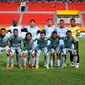 Persela berpose jelang laga melawan Persebaya (Johan Tallo/Liputan6.com)