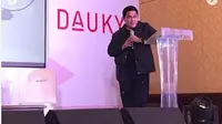 Erick Thohir di Jakarta Halal Things 2018. (dok. Instagram @jakartahalalthings/https://www.instagram.com/p/Bq2GUbDgBZU/Henry