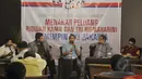 Suasana diskusi “Menakar Peluang Ridwan Kamil dan Tri Rismaharini Memimpin DKI Jakarta” Jakarta, Kamis (7/5/2015). Hasil survei memperlihatkan Ridwan dan Risma menjadi pesaing terkuat Ahok. (Liputan6.com/Herman Zakharia)