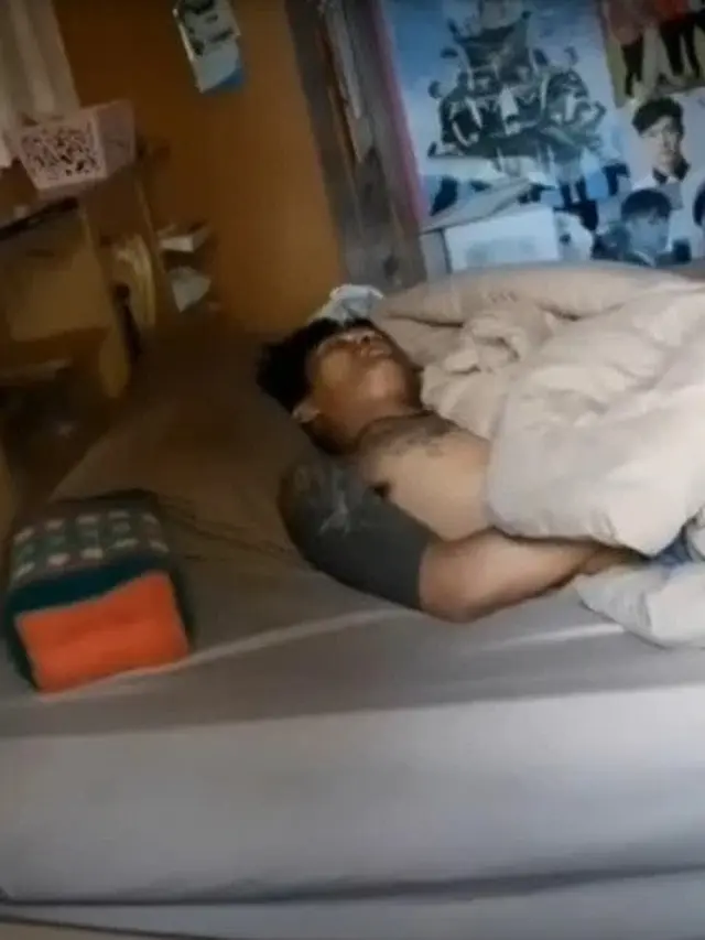 perampok ketiduran di rumah korban