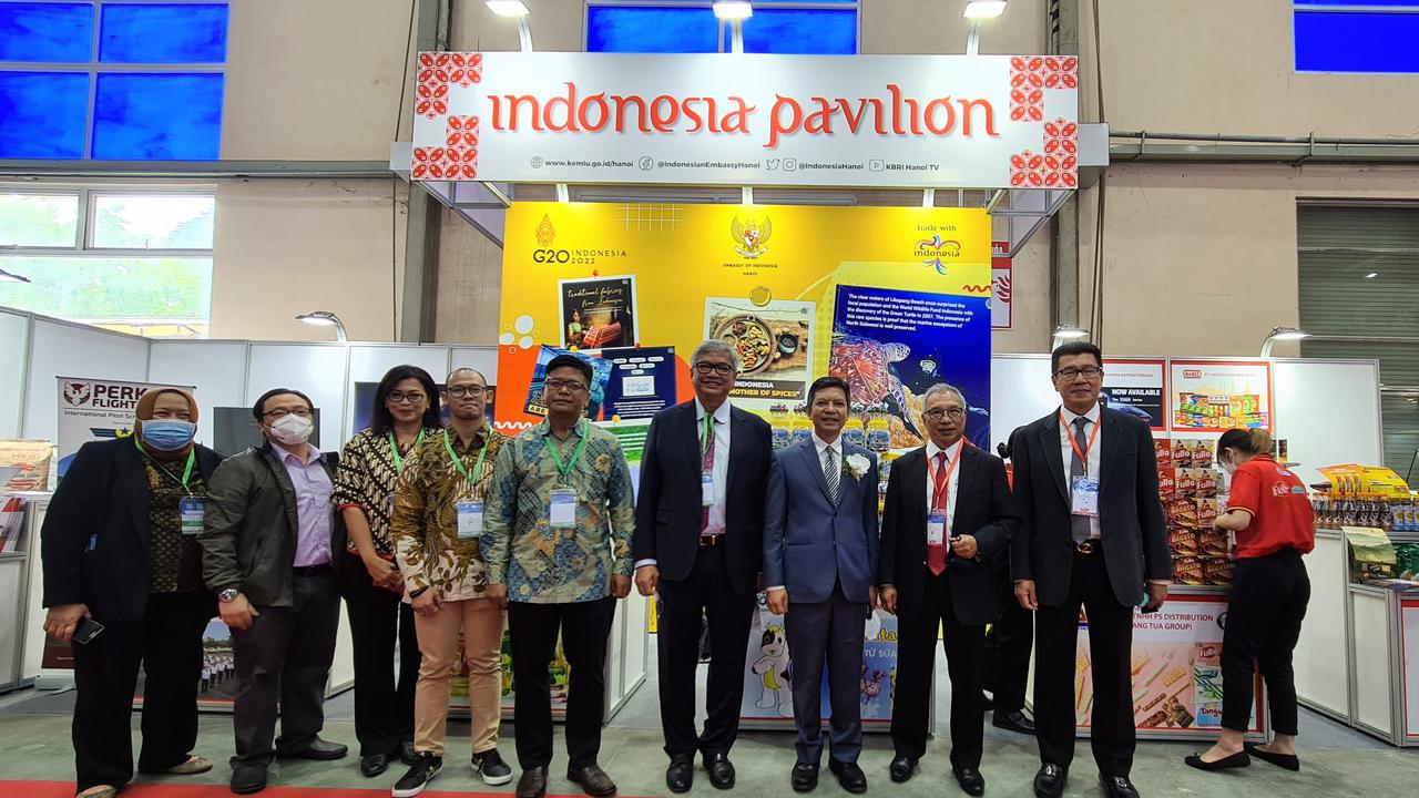 KBRI Vietnam dan Paviliun Indonesia.