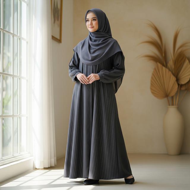 7. Abaya Motif Vertikal