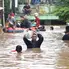 Banjir adalah peristiwa bencana alam yang terjadi ketika aliran air yang berlebihan merendam daratan.