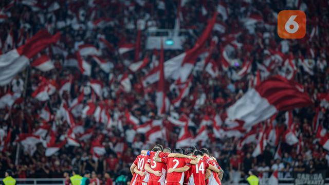 Foto: Ole Romeny Cetak Gol, Timnas Indonesia Unggul Atas Bahrain di Babak 1