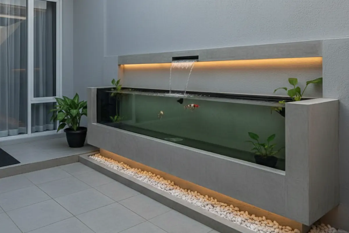 Model Kolam Ikan Minimalis