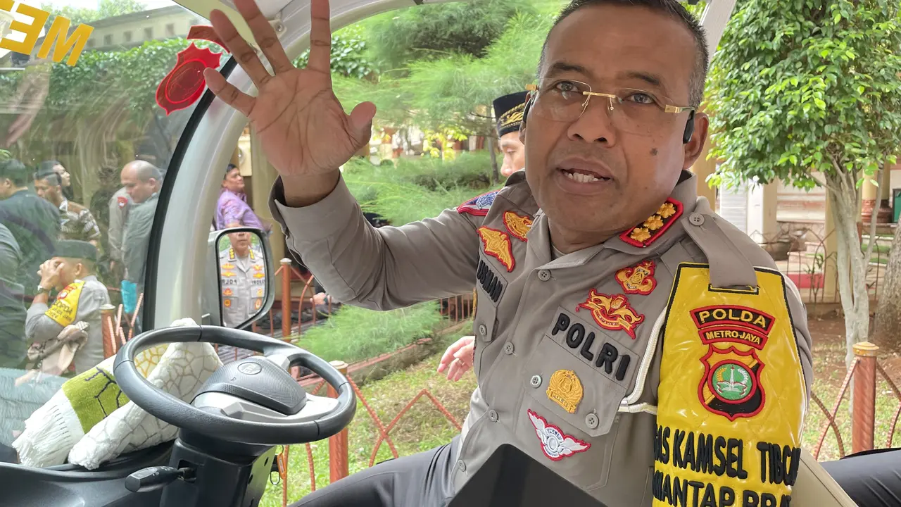Direktur Lalu Lintas Polda Metro Jaya, Kombes Pol Usman Latif.