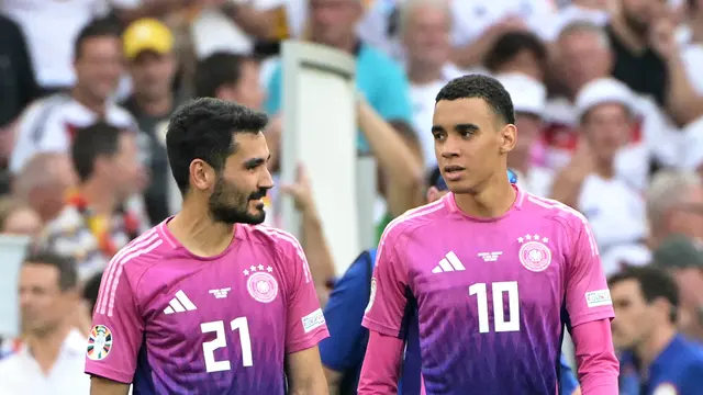 Ilkay Gundogan dan Jamal Musiala