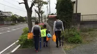 Anak baru masuk sekolah di Jepang