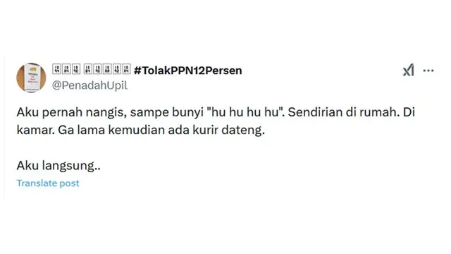 6 Cerita Netizen ketika Nangis Sendirian,