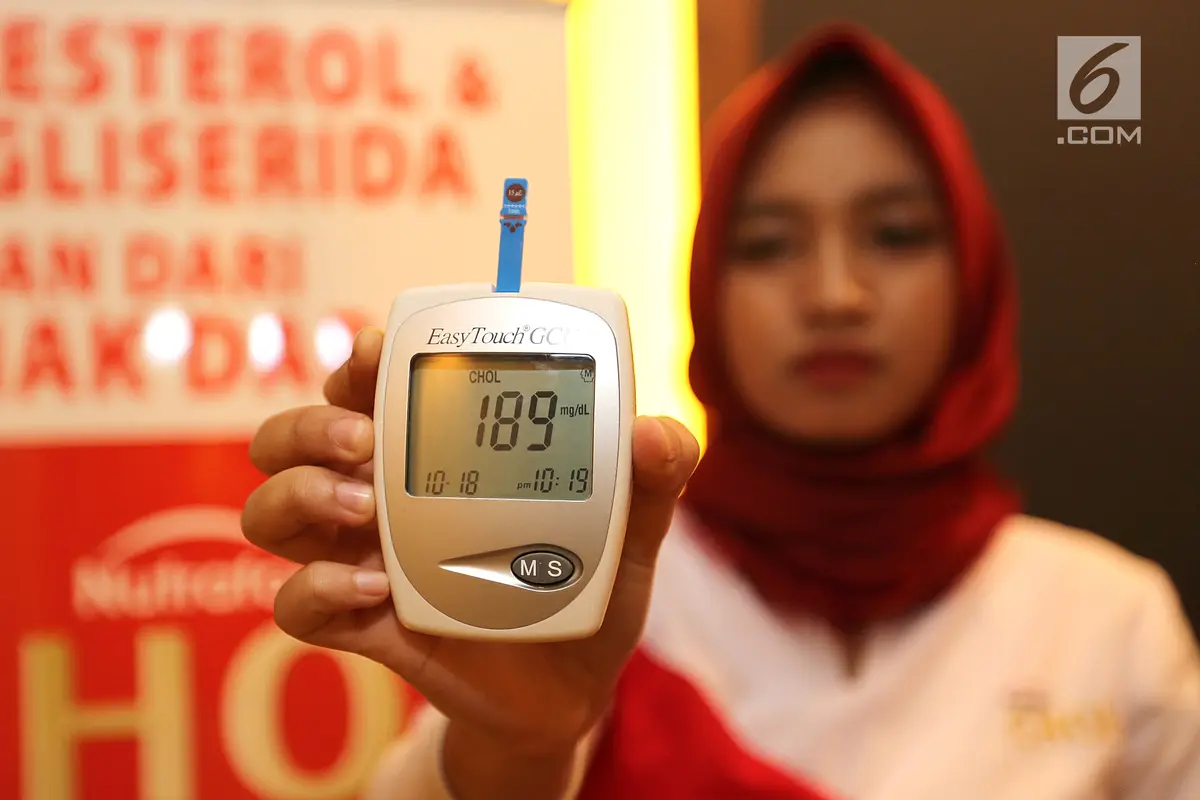 Cegah Penyakit Jantung dengan Periksa Kadar Kolesterol Sejak Dini