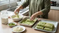 Cara Buat Panir Hijau untuk Risol Matcha, Mudah dan Anti Gagal