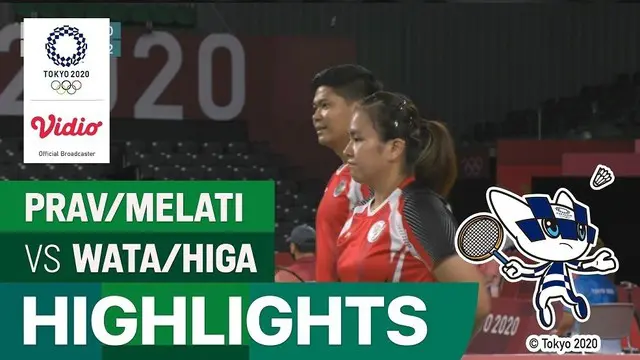 VIDEO: Praveen Jordan / Melati Daeva Oktavianti Takluk dari Wakil Jepang di Olimpiade Tokyo 2020