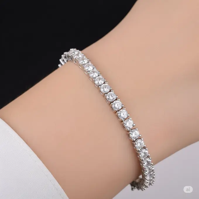 Gelang Tennis Cubic Zirconia