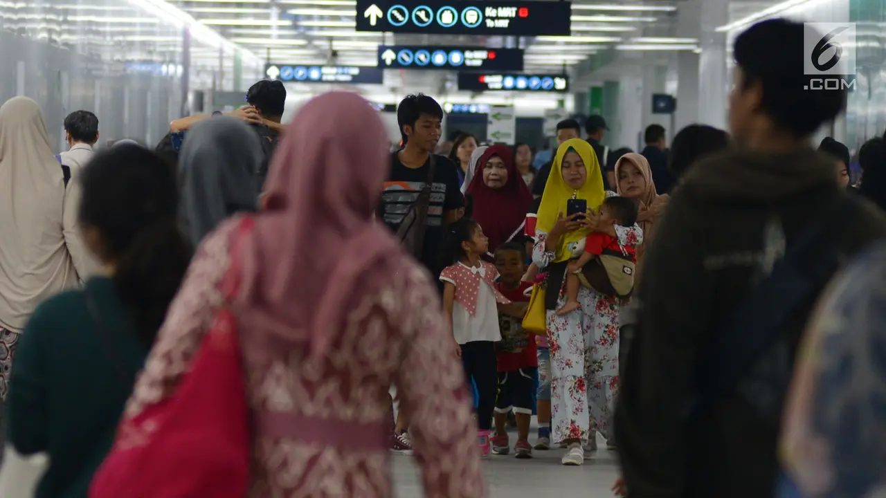Tarif MRT Lebak Bulus-HI Rp 14 Ribu