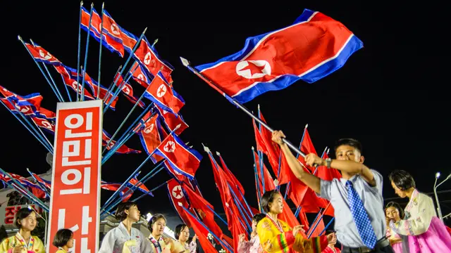 Kemeriahan Pesta Ulang Tahun Korea Utara