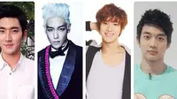 Beberapa personel K-Pop ni terlihat berubah wujud, dari seorang remaja polos menjadi pria tampan. Siapa saja mereka?
