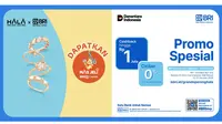Belanja Perhiasan di HALA, Dapatkan Cashback hingga Rp1 Juta dan Cicilan 0% dengan Promo Spesial BRI
