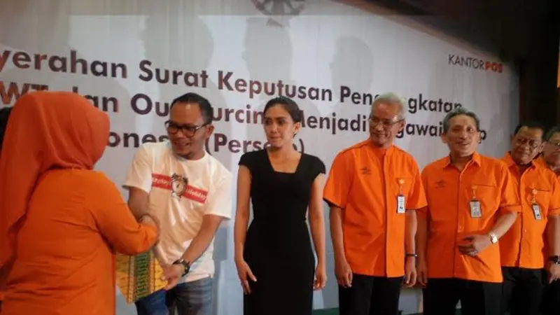 Terbesar, Pos Indonesia Angkat 5.000 Karyawan Kontrak