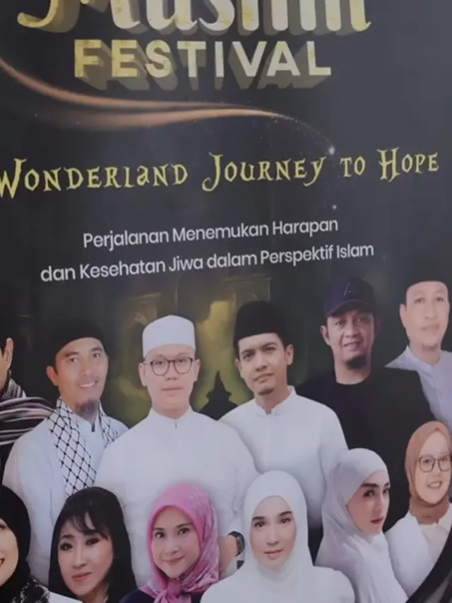 8 Potret Celine Evangelista Pakai Gamis Putih saat Jadi Bintang Tamu di Kajian Bali Muslim Festival, Angggun dan Memukau