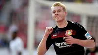 Gelandang Bayer Leverkusen asal Jerman, Julian Brandt. (AFP/Patrik Stollarz)