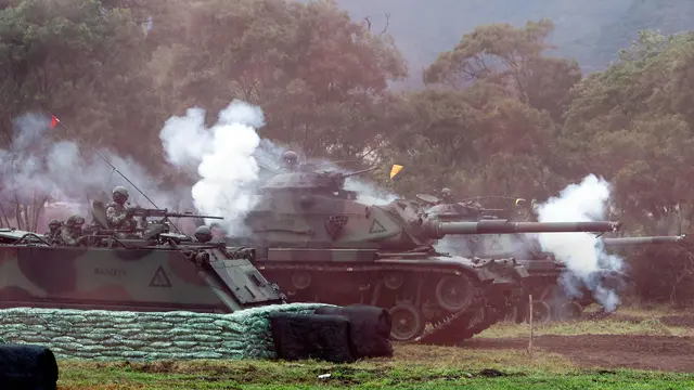 Latihan Militer Tentara Taiwan