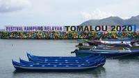 Festival Kampung Nelayan Tomalou 2020. foto: istimewa
