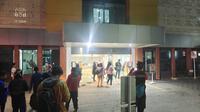 Suasana Rumah Sakit Hermina Depok pasca kejadian kebakaran bagian dapur RS Hermina di Jalan Siliwangi, Kecamatan Pancoran Mas, Kota Depok. (Liputan6.com/Dicky Agung Prihanto)