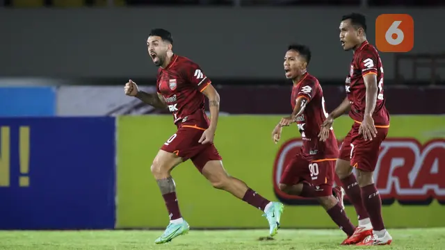 Foto: Kalahkan PSM Makassar di Pertandingan Lanjutan BRI Liga 1, Borneo FC Akhiri Puasa 3 Poin