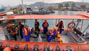 Polisi Sisir 3 Perairan Cari Jurnalis Hilang Kontak di Selat Sunda