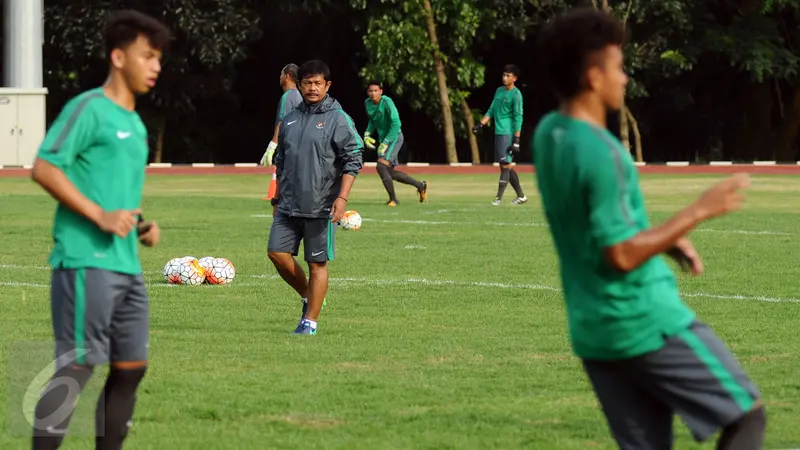 Pelatih Timnas Indonesia Indra Sjafri