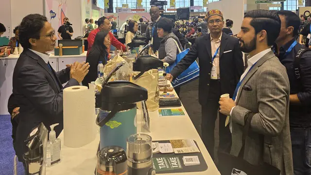 UMKM Binaan BRI Go Ekspor, Gravfarm Pamerkan Kopi Nusantara di Amerika