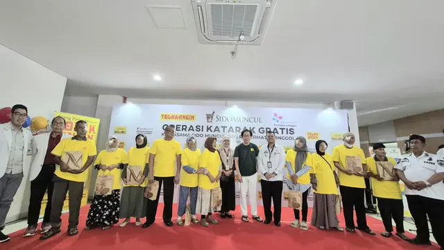 Sido Muncul Gelar Operasi Katarak Gratis di RS Permata Jonggol