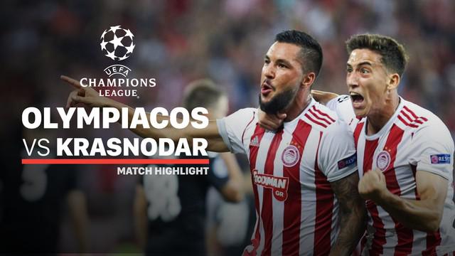 Berita video highlights playoff Liga Champions 2019-2020 antara Olympiakos melawan Krasnodar yang berakhir dengan skor 4-0, Rabu (21/8/2019).