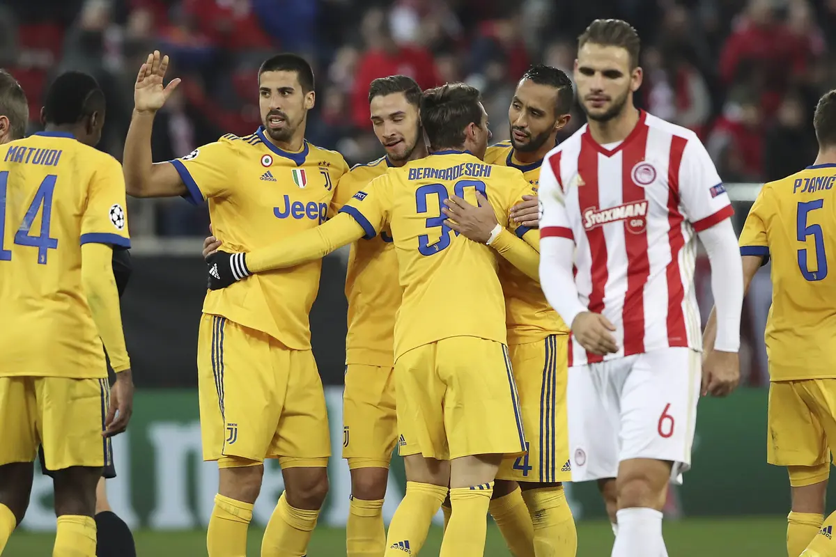 Liga Champions, Juventus, Olympiakos