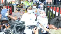 Menteri Perhubungan (Menhub) Budi Karya Sumadi memantau langsung kondisi arus lalu lintas di tol Jakarta-Cikampek dan jalur Puncak. Dok Kemenhub