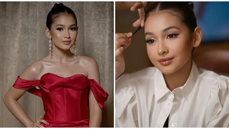 6 Potret Detail Makeup Sandrinna Michelle di Perayaan Ultah ke-15, Memukau