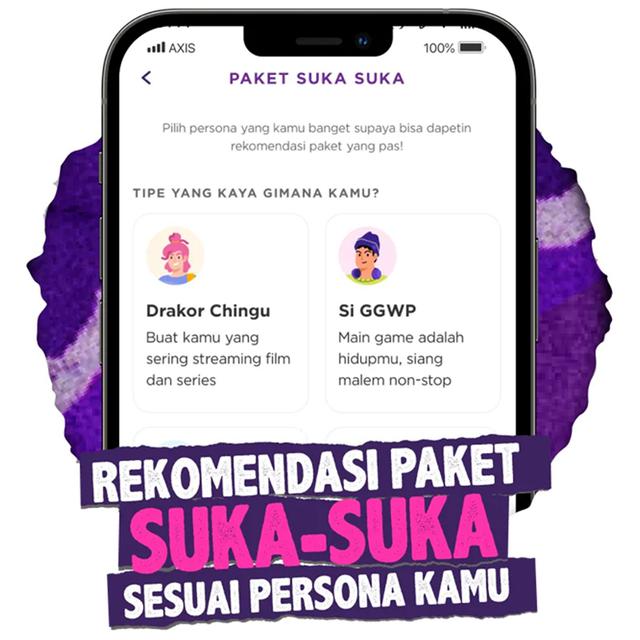 Paket Suka-Suka dari AXIS.