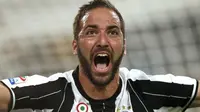 Striker Juventus asal Argentina, Gonzalo Higuain. (AFP/Marco Bertorello)